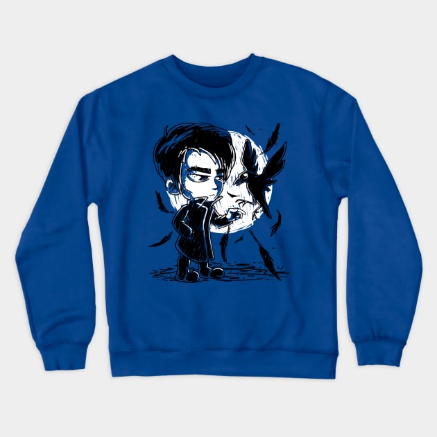 Dream's Raven Crewneck Sweatshirt by fitasartwork